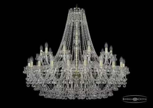 1409/20+10/400/G Подвесная люстра Bohemia Ivele Crystal