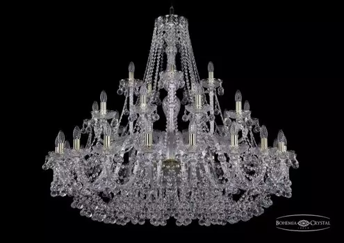 1409/20+10+5/460/G Подвесная люстра Bohemia Ivele Crystal