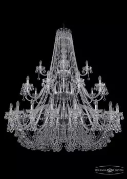 1409/20+10+5/530/3d/Ni Подвесная люстра Bohemia Ivele Crystal