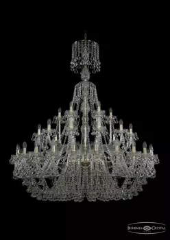 1409/24+12+6/530/XL-169/G Подвесная люстра Bohemia Ivele Crystal