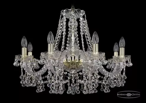 1409/8/240/G Подвесная люстра Bohemia Ivele Crystal