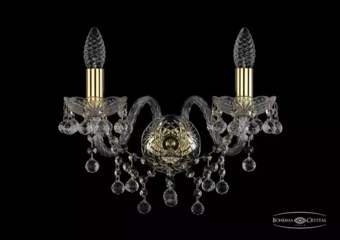 1409B/2/160/G Бра Bohemia Ivele Crystal