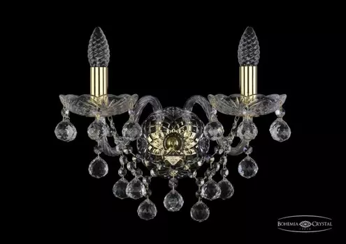 1409B/2/160/XL/G Бра Bohemia Ivele Crystal