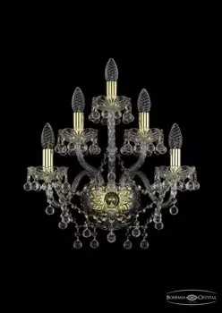 1409B/2+2+1/160/G Бра Bohemia Ivele Crystal