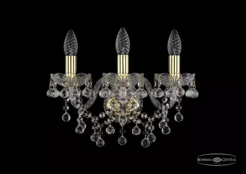 1409B/2+2+1/195/XL/G Бра Bohemia Ivele Crystal