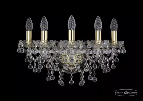 1409B/5/160/G Бра Bohemia Ivele Crystal