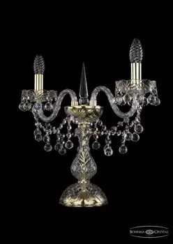 1409L/2/141-39/G Настольная лампа Bohemia Ivele Crystal