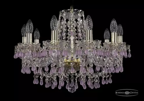 1410/10/195/G/V7010 Подвесная люстра Bohemia Ivele Crystal
