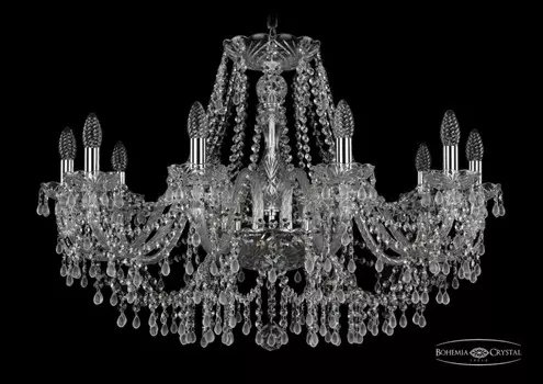 1410/10/300/Ni/V0300 Подвесная люстра Bohemia Ivele Crystal