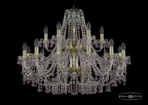 1410/10+5/300/2d/G/V7010 Подвесная люстра Bohemia Ivele Crystal