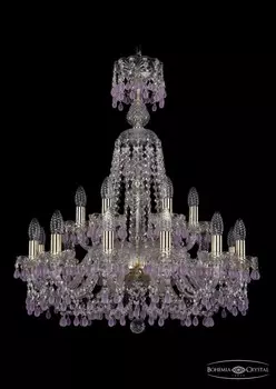 1410/12+6/240/XL-80/G/V7010 Подвесная люстра Bohemia Ivele Crystal
