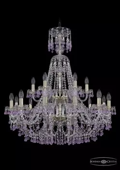 1410/12+6/300/XL-95/2d/G/V7010 Подвесная люстра Bohemia Ivele Crystal