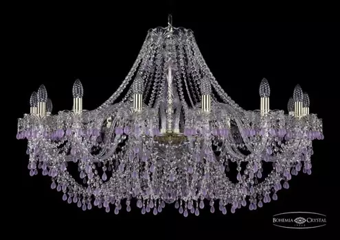 1410/16/400/G/V7010 Подвесная люстра Bohemia Ivele Crystal