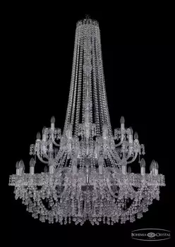 1410/20+10+5/400/h-160/2d/Ni/V0300 Подвесная люстра Bohemia Ivele Crystal