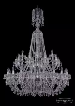 1410/20+10+5/400/XL-160/2d/Ni/V0300 Подвесная люстра Bohemia Ivele Crystal