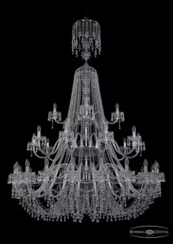 1410/20+10+5/530/XL-200/3d/Ni/V0300 Подвесная люстра Bohemia Ivele Crystal