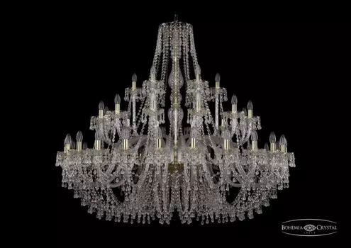 1410/24+12+6/530/G/V0300 Подвесная люстра Bohemia Ivele Crystal