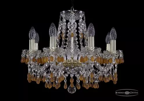 1410/8/160/G/V1003 Подвесная люстра Bohemia Ivele Crystal