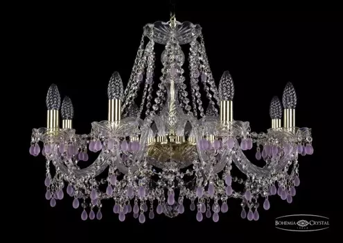 1410/8/240/G/V7010 Подвесная люстра Bohemia Ivele Crystal