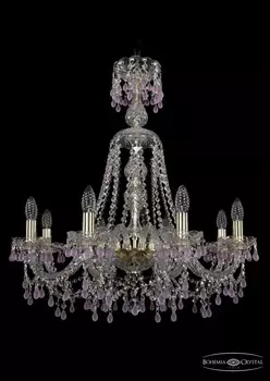 1410/8/240/XL-74/G/V7010 Подвесная люстра Bohemia Ivele Crystal