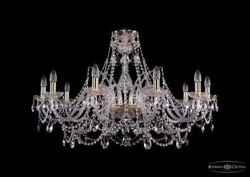 1411/10/360/G Подвесная люстра Bohemia Ivele Crystal