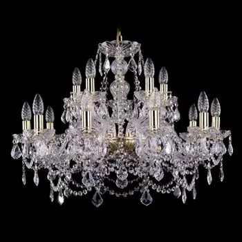 1411/10+5/240/G/Leafs Подвесная люстра Bohemia Ivele