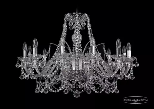 1411/12/300/Ni/Balls Подвесная люстра Bohemia Ivele Crystal