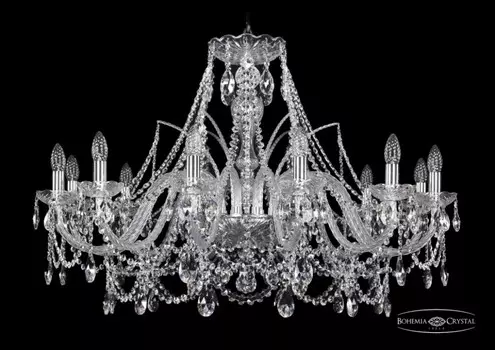 1411/12/360/Ni Подвесная люстра Bohemia Ivele Crystal