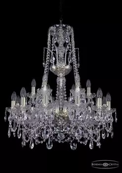 1411/12+6/240/XL-83/G Подвесная люстра Bohemia Ivele Crystal