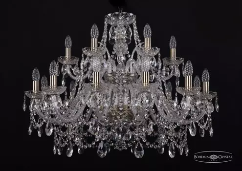 1411/12+6/300/2d/Pa Подвесная люстра Bohemia Ivele Crystal