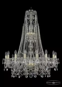 1411/16/300/XL-108/G Подвесная люстра Bohemia Ivele Crystal