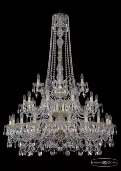 1411/20+10+5/400/h-158/3d/G Подвесная люстра Bohemia Ivele Crystal