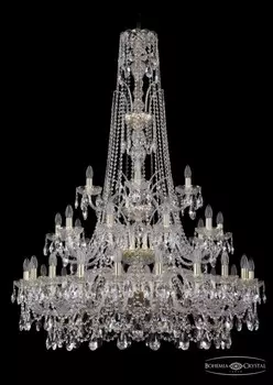 1411/20+10+5/400/XL-155/3d/G Подвесная люстра Bohemia Ivele Crystal