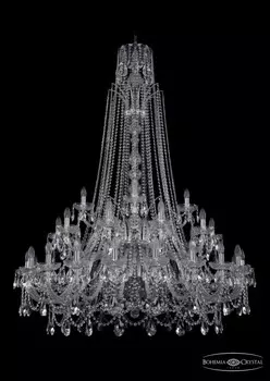 1411/20+10+5/460/XL-175/2d/Ni Подвесная люстра Bohemia Ivele Crystal
