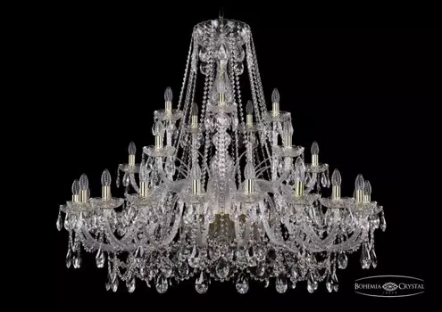 1411/20+5+5/460/G Подвесная люстра Bohemia Ivele Crystal