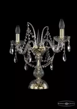 1411L/2/141-39/G Настольная лампа Bohemia Ivele Crystal