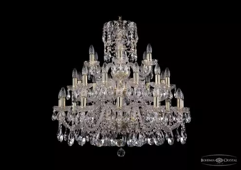 1412/12+12+6/300/3d/G Подвесная люстра Bohemia Ivele Crystal
