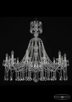 1413/12/360/XL-100/Ni Подвесная люстра Bohemia Ivele Crystal