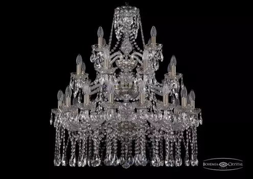 1413/16+8+4/300/3d/Pa Подвесная люстра Bohemia Ivele Crystal