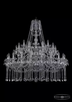 1413/20+10+5/400/2d/Ni Подвесная люстра Bohemia Ivele Crystal