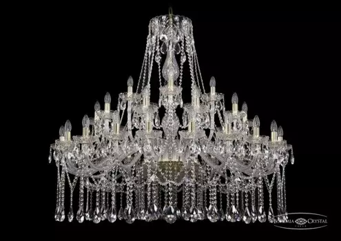 1413/20+10+5/460/G Подвесная люстра Bohemia Ivele Crystal