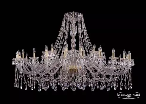 1413/24+12/700/G Подвесная люстра Bohemia Ivele Crystal