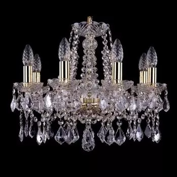 1413/8/165/G/Leafs Подвесная люстра Bohemia Ivele