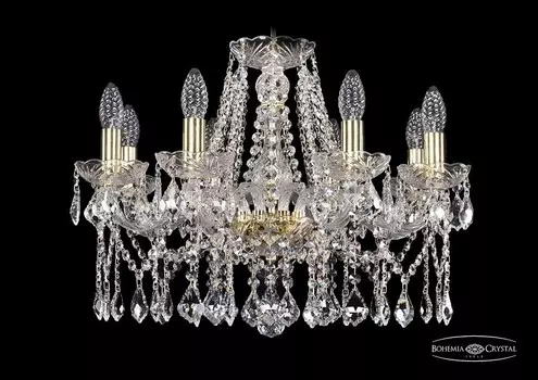 1413/8/200/G/Leafs Подвесная люстра Bohemia Ivele Crystal