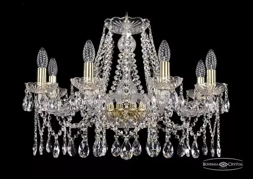 1413/8/220/G Подвесная люстра Bohemia Ivele Crystal
