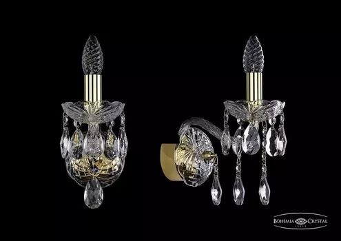 1413B/1/141/G Бра Bohemia Ivele Crystal