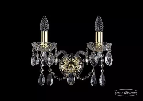 1413B/2/141/G Бра Bohemia Ivele Crystal