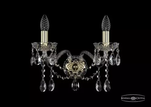 1413B/2/165/G Бра Bohemia Ivele Crystal