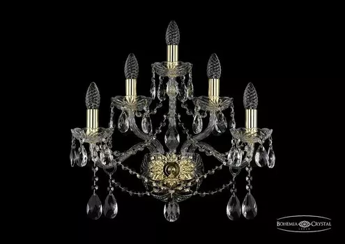 1413B/2+2+1/200/XL/G Бра Bohemia Ivele Crystal