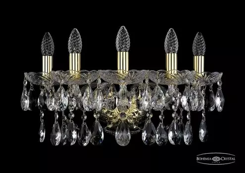 1413B/5/165/XL/G Бра Bohemia Ivele Crystal